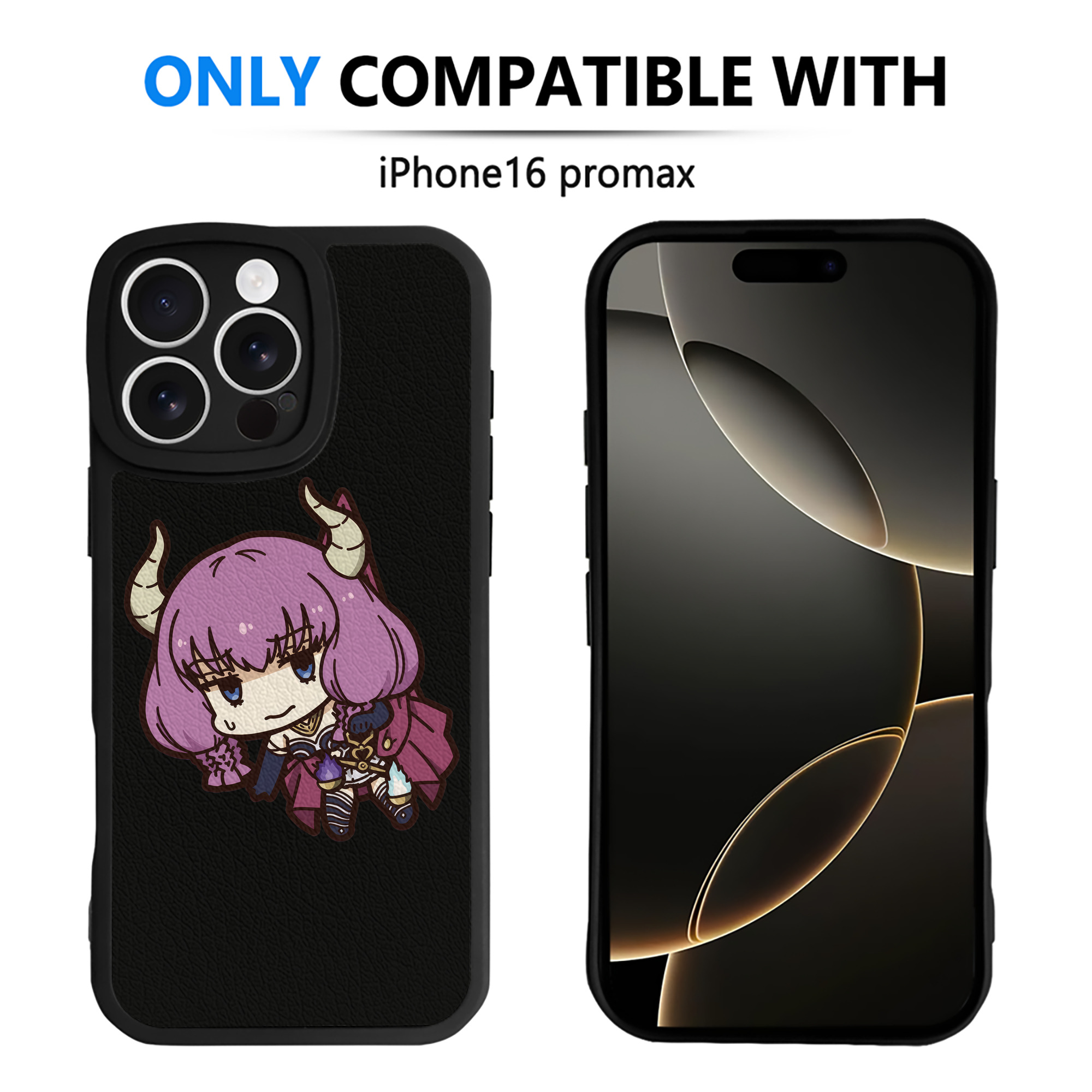 （画像用） 葬送のフリーレン Frieren 【iPhone 16シリーズ対応】シリコンスマホケース（レザー調） 材質：シリコン